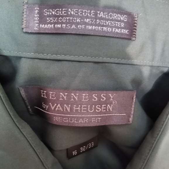 Hennessy by Van Heusen Dress Shirt Button Up - Picture 3 of 5